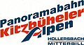 Logo van de Kitzb&uuml;heler Alpen, kabelbaan Hollersbach