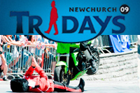 Het Triumph Tridays motorfestival in Neukirchen