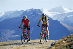 Mountainbiken op de Wildkogel